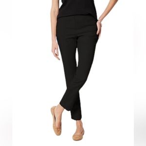 J.Jill Essential Cotton Stretch Black Pants Size 2 Petite